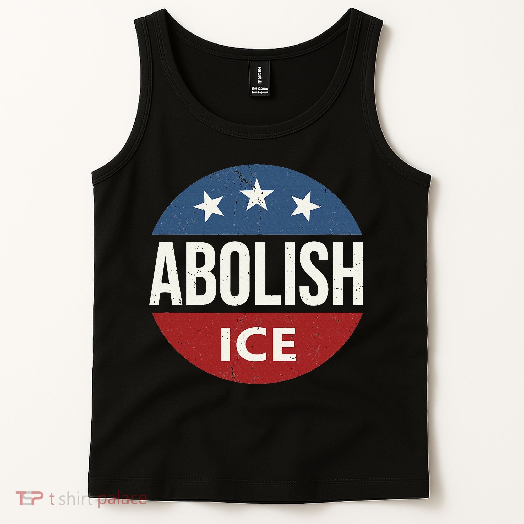 Abolish Ice Anti Trump Tank Top