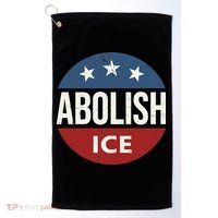 Abolish Ice Anti Trump Golf Towel thumb 0