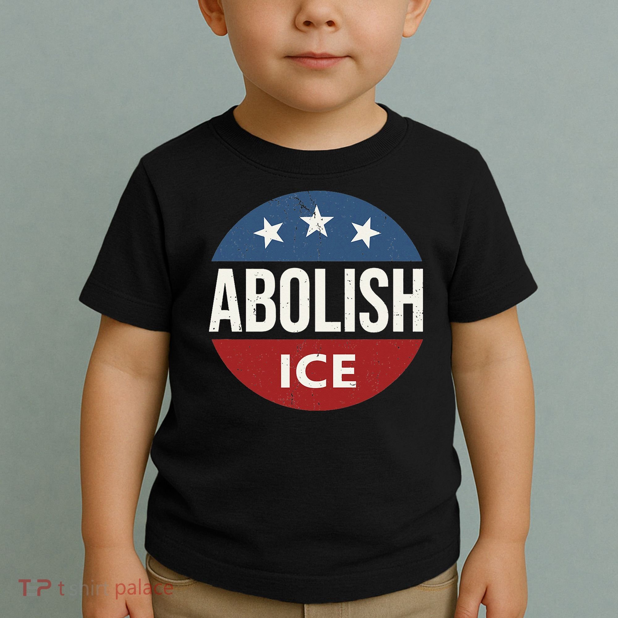 Abolish Ice Anti Trump Toddler T-Shirt