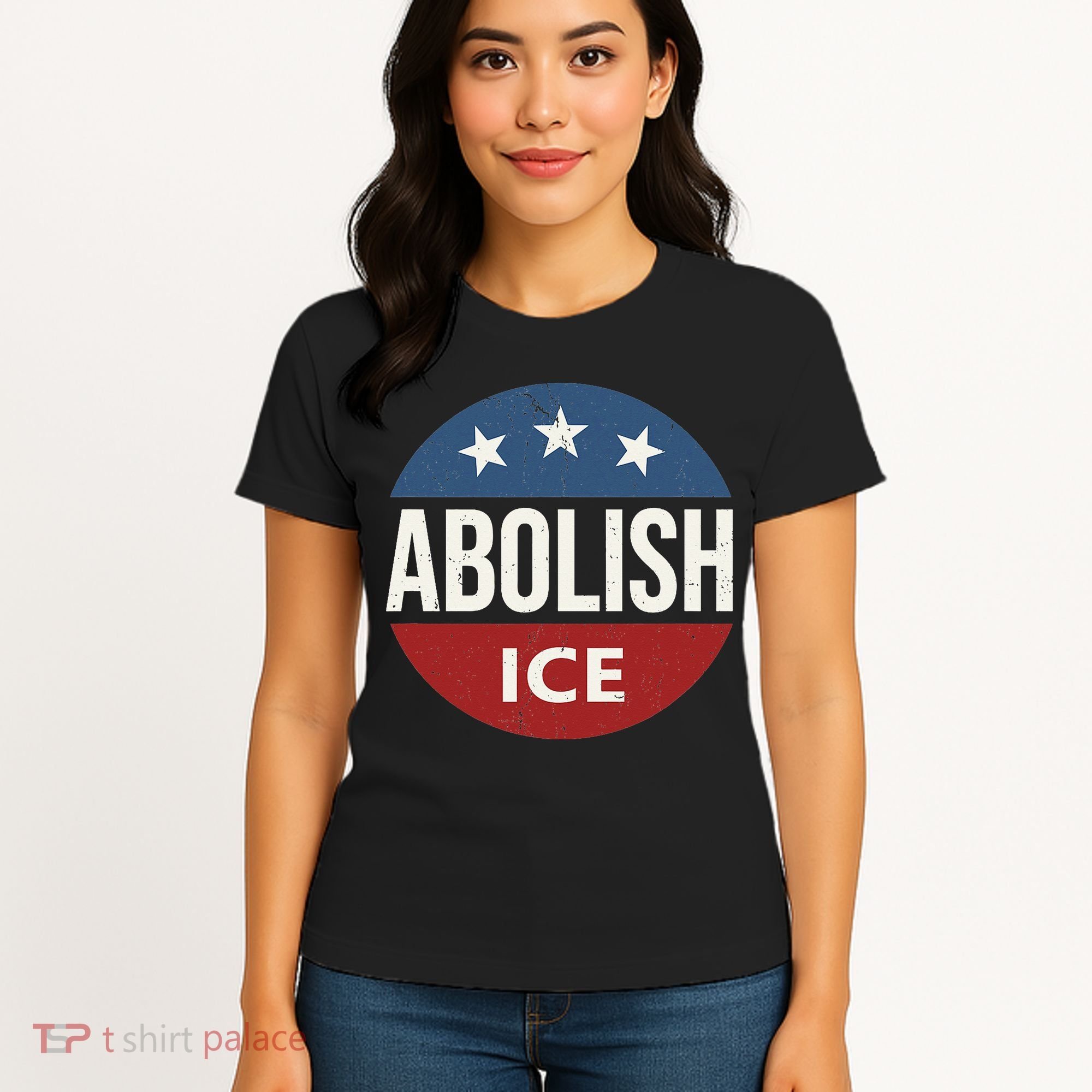 Abolish Ice Anti Trump Women's T-Shirt