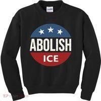 Abolish Ice Anti Trump Kids Sweatshirt thumb 0
