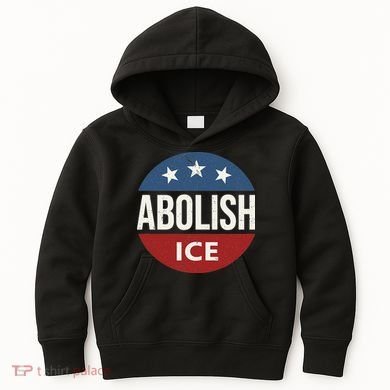Abolish Ice Anti Trump Kids Hoodie