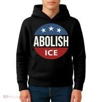 Abolish Ice Anti Trump Kids Hoodie thumb 4
