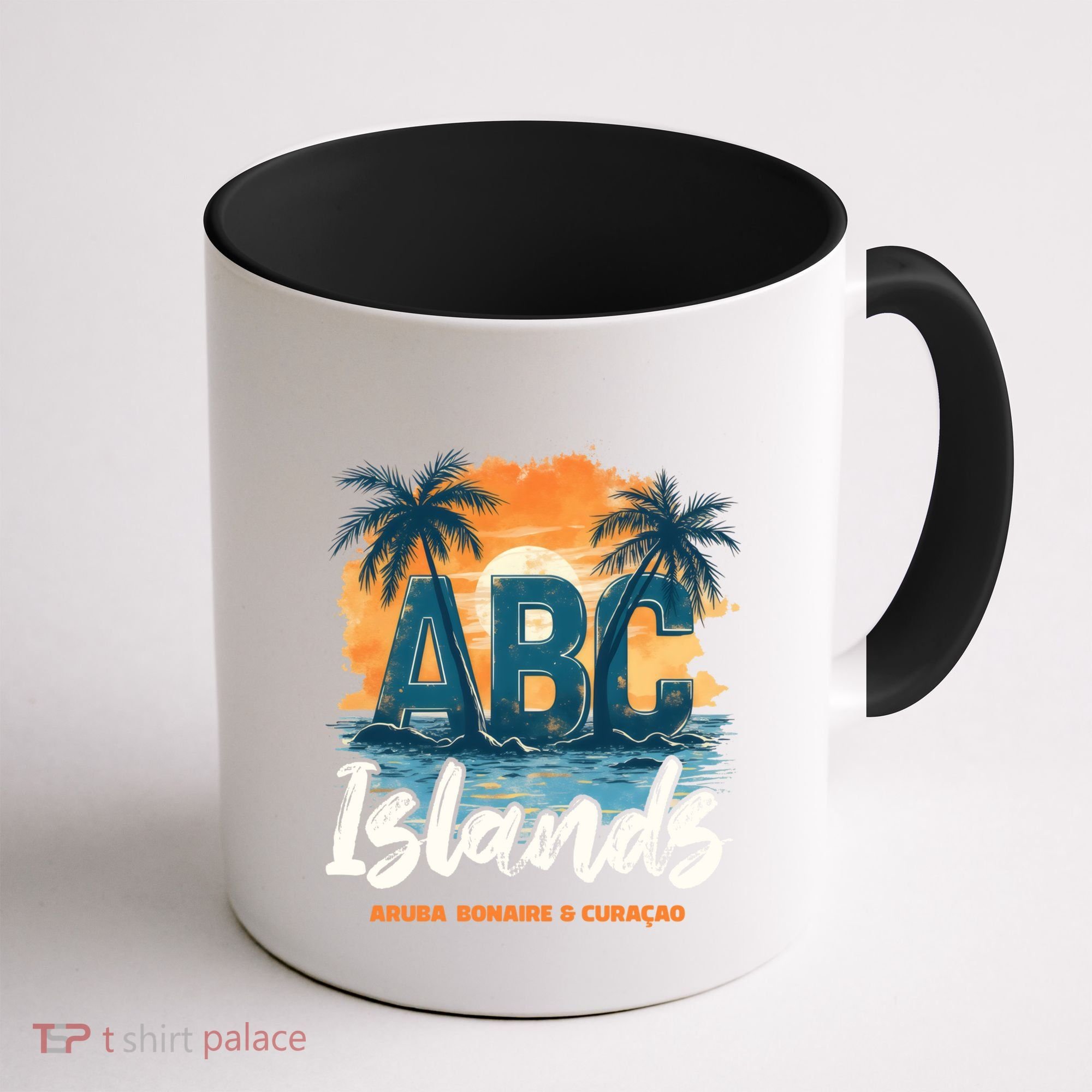 Abc Islands Aruba Bonaire Curacao Cruise Vacay Caribbean Gift Coffee Mug