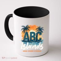 Abc Islands Aruba Bonaire Curacao Cruise Vacay Caribbean Gift Coffee Mug thumb 0