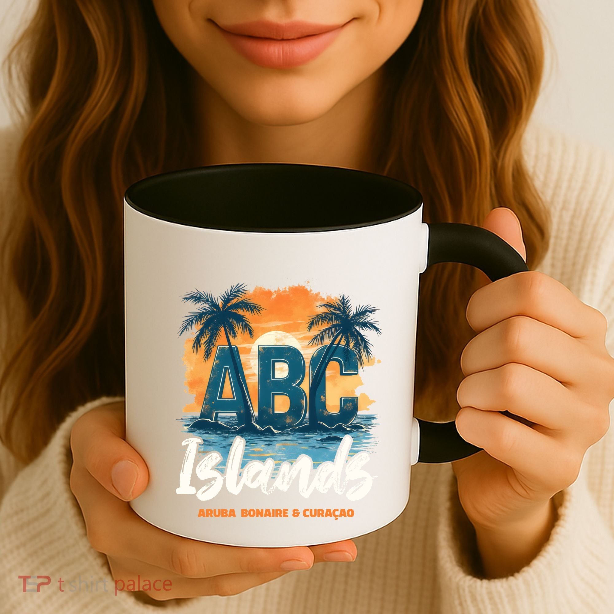 Abc Islands Aruba Bonaire Curacao Cruise Vacay Caribbean Gift Coffee Mug