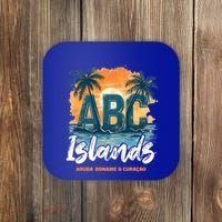 Abc Islands Aruba Bonaire Curacao Cruise Vacay Caribbean Gift Coaster thumb 0