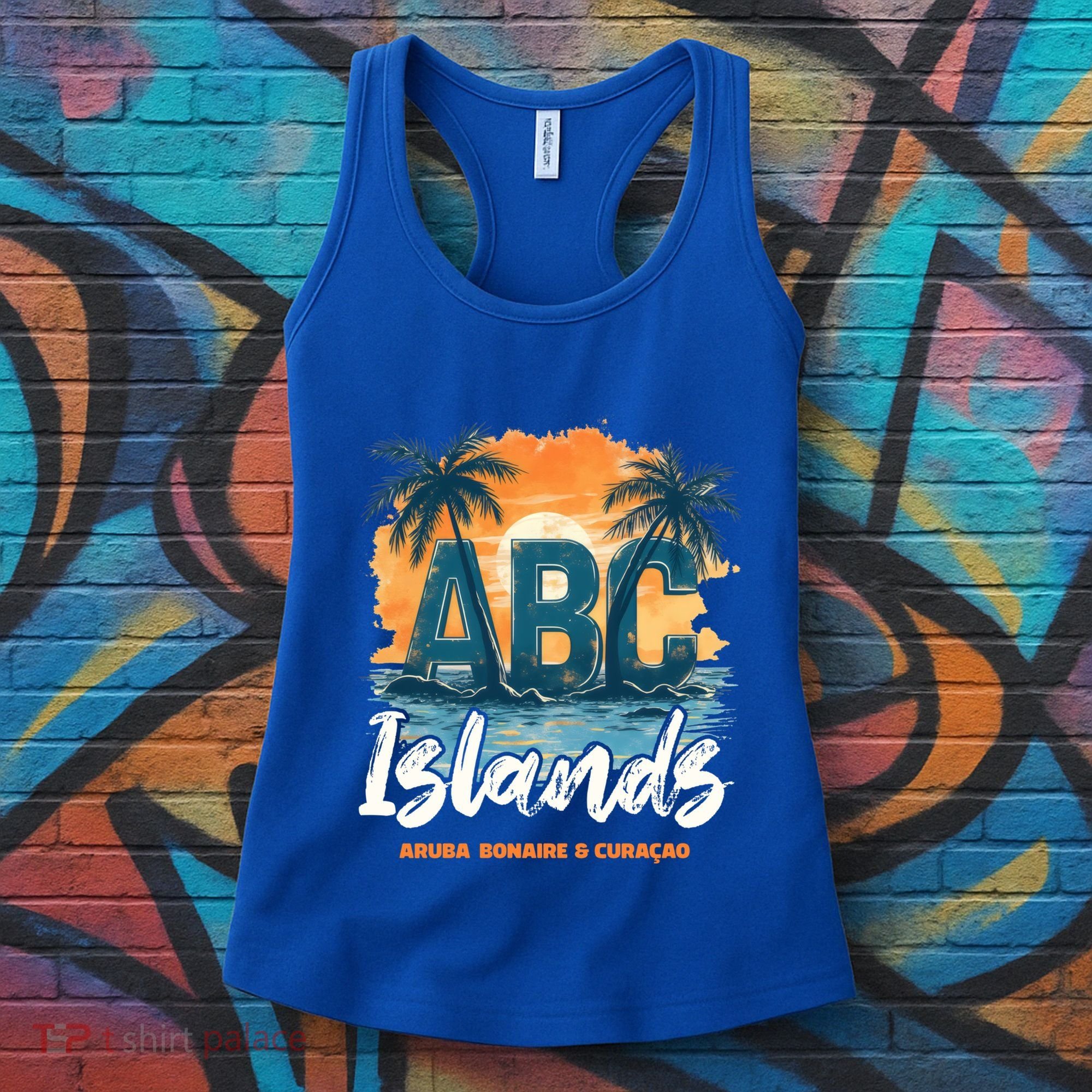 Abc Islands Aruba Bonaire Curacao Cruise Vacay Caribbean Gift Women's Tank Top