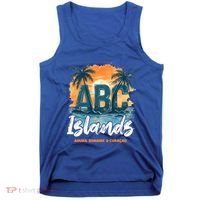 Abc Islands Aruba Bonaire Curacao Cruise Vacay Caribbean Gift Tank Top thumb 0