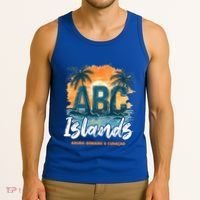 Abc Islands Aruba Bonaire Curacao Cruise Vacay Caribbean Gift Tank Top thumb 3
