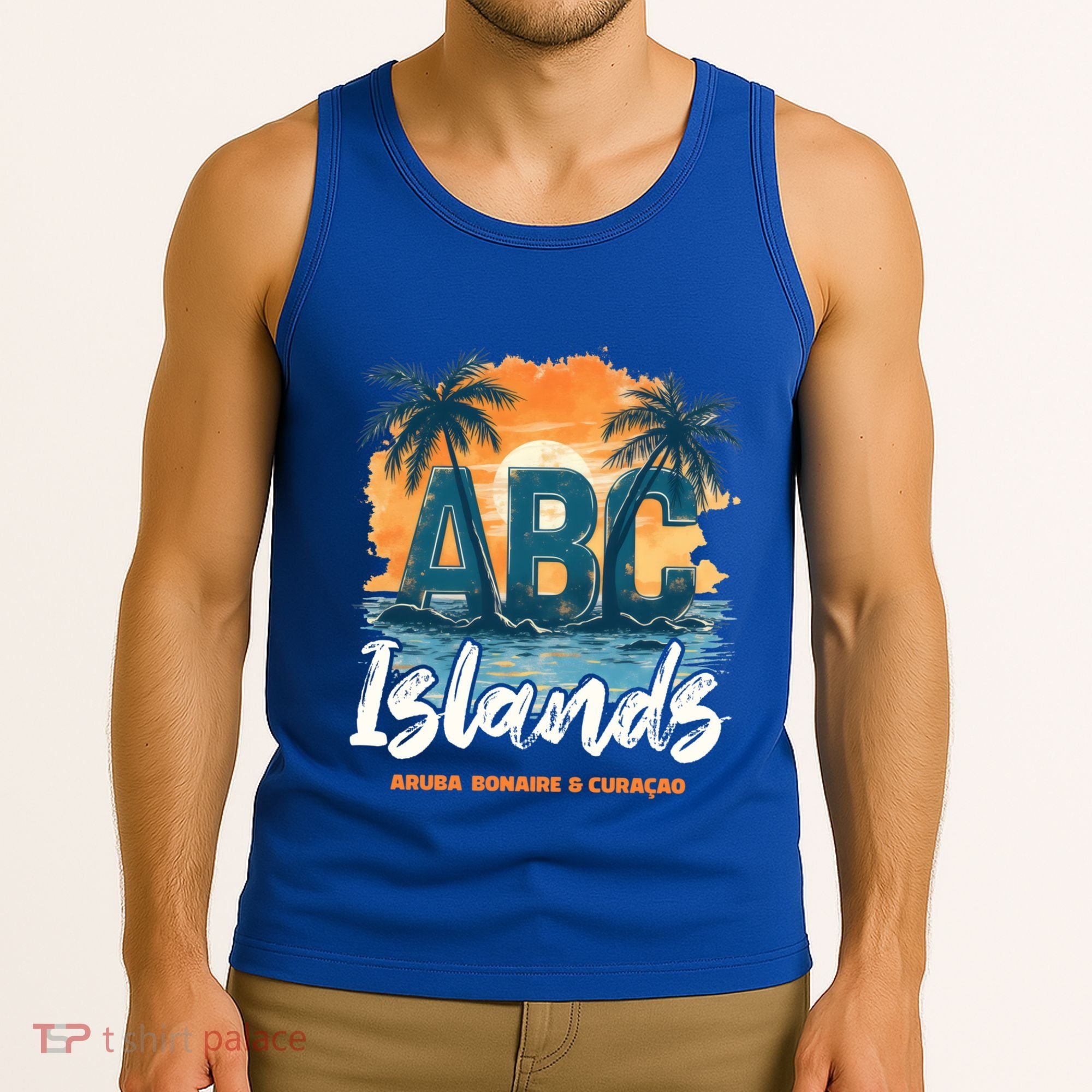 Abc Islands Aruba Bonaire Curacao Cruise Vacay Caribbean Gift Tank Top
