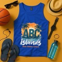 Abc Islands Aruba Bonaire Curacao Cruise Vacay Caribbean Gift Tank Top thumb 4