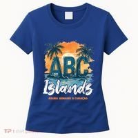 Abc Islands Aruba Bonaire Curacao Cruise Vacay Caribbean Gift Women's T-Shirt thumb 0