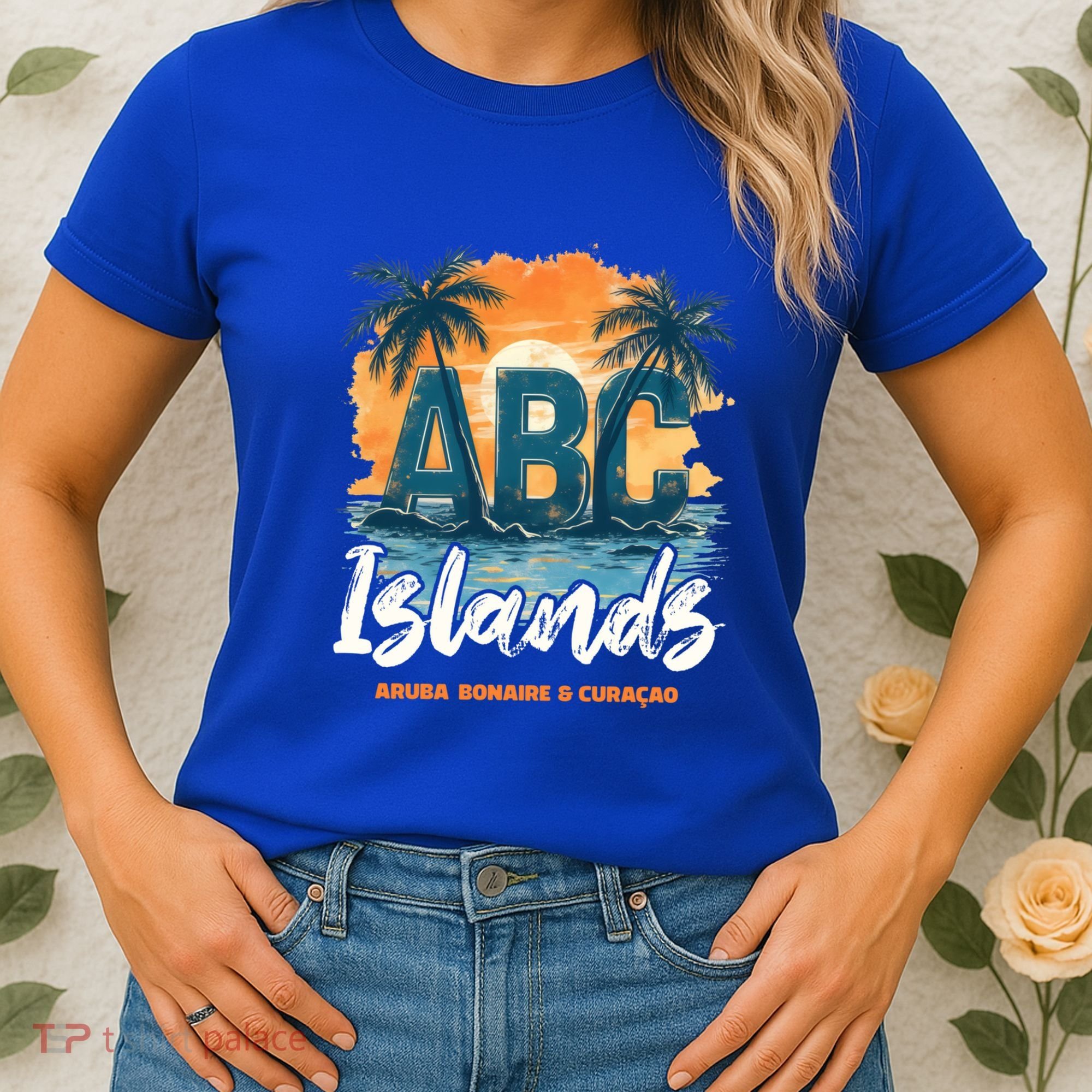 Abc Islands Aruba Bonaire Curacao Cruise Vacay Caribbean Gift Women's T-Shirt