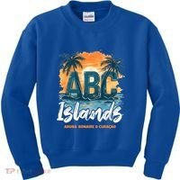 Abc Islands Aruba Bonaire Curacao Cruise Vacay Caribbean Gift Kids Sweatshirt thumb 0