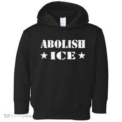 Abolish Ice Anti I.C.E  Toddler Hoodie