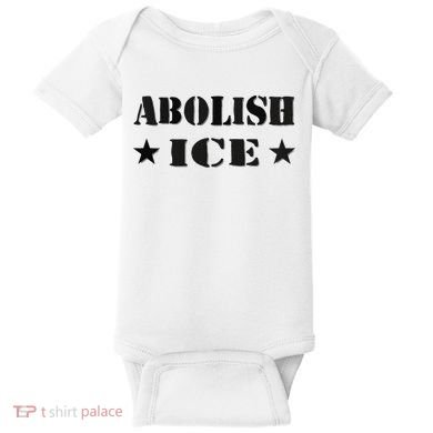 Abolish Ice Anti I.C.E  Baby Bodysuit