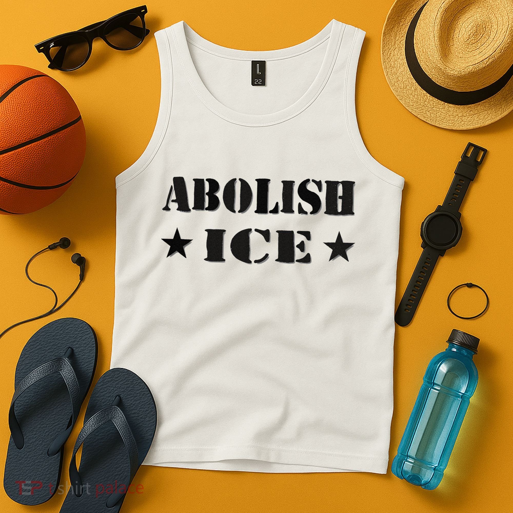 Abolish Ice Anti I.C.E  Tank Top