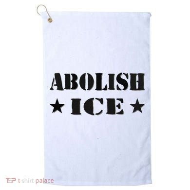 Abolish Ice Anti I.C.E  Golf Towel