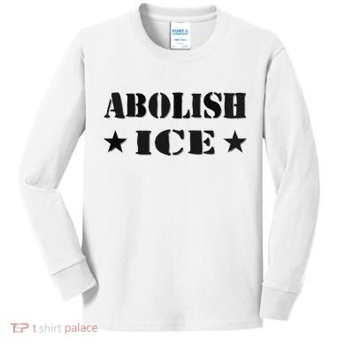 Abolish Ice Anti I.C.E  Kids Long Sleeve Shirt