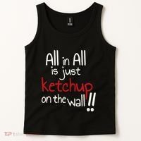 All In All Is Just On The Wall Quote Tank Top thumb 2