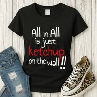 All In All Is Just On The Wall Quote Women's T-Shirt thumb 3