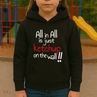 All In All Is Just On The Wall Quote Kids Hoodie thumb 3