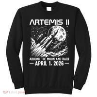 Artemis II Around The Moon And Back 2026 Sweatshirt thumb 0