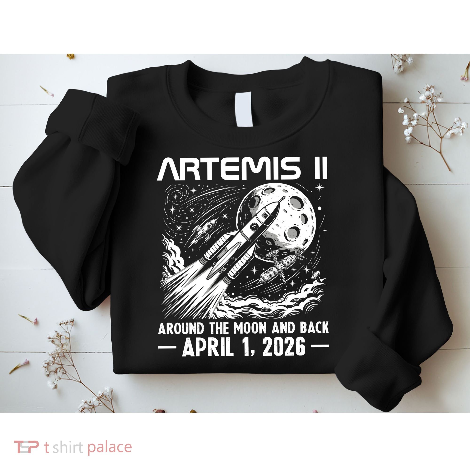 Artemis II Around The Moon And Back 2026 Sweatshirt