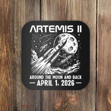 Artemis II Around The Moon And Back 2026 Coaster