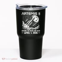 Artemis II Around The Moon And Back 2026 Tumbler thumb 0