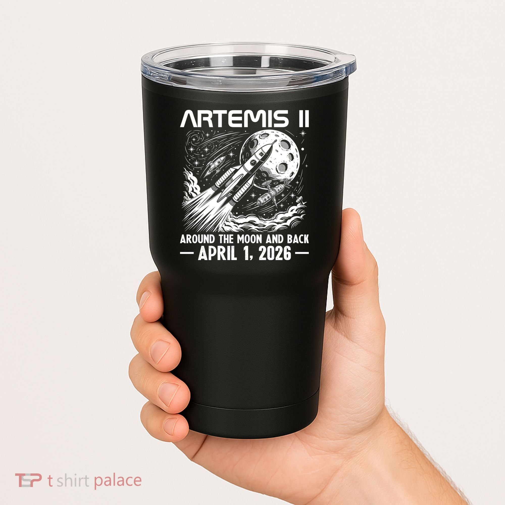 Artemis II Around The Moon And Back 2026 Tumbler