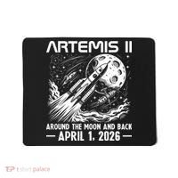 Artemis II Around The Moon And Back 2026 Mousepad thumb 0