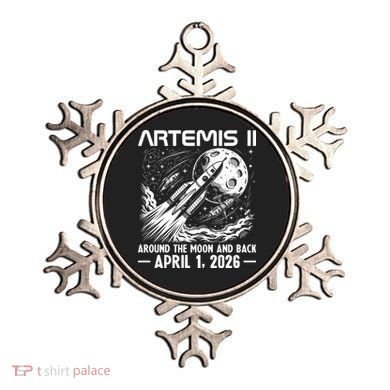 Artemis II Around The Moon And Back 2026 Ornament