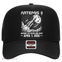 Artemis II Around The Moon And Back 2026 Hat thumb 0