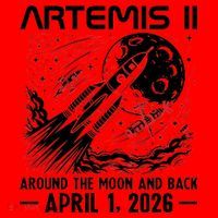 Artemis II Around The Moon And Back 2026 Santa Hat thumb 1