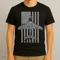 A6 Intruder A6 Jet Airplane Vintage Flag T-Shirt thumb 3