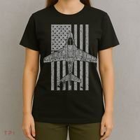 A6 Intruder A6 Jet Airplane Vintage Flag T-Shirt thumb 4