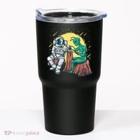 Alien Inking Astronaut Ink Funny Tattoo Artist Tumbler thumb 0