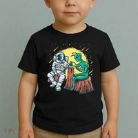 Alien Inking Astronaut Ink Funny Tattoo Artist Toddler T-Shirt thumb 2
