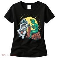 Alien Inking Astronaut Ink Funny Tattoo Artist Women's T-Shirt thumb 0