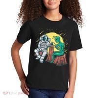 Alien Inking Astronaut Ink Funny Tattoo Artist Kids T-Shirt thumb 2