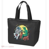 Alien Inking Astronaut Ink Funny Tattoo Artist Tote Bag thumb 3