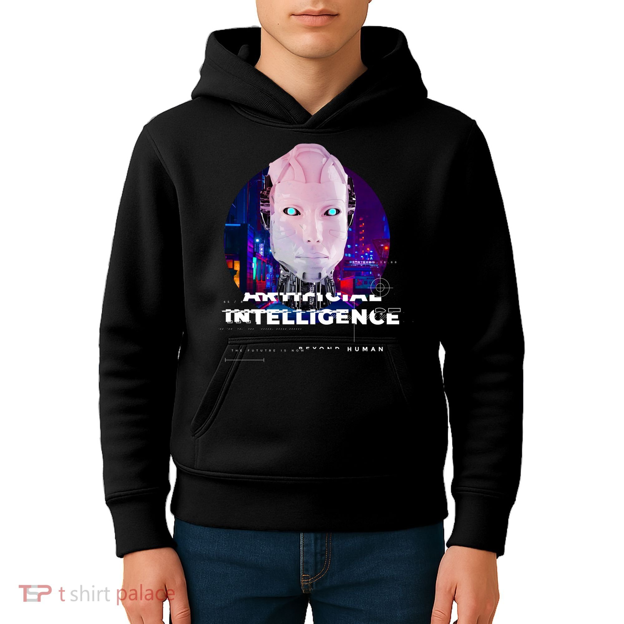 Artificial Intelligence Kids Hoodie