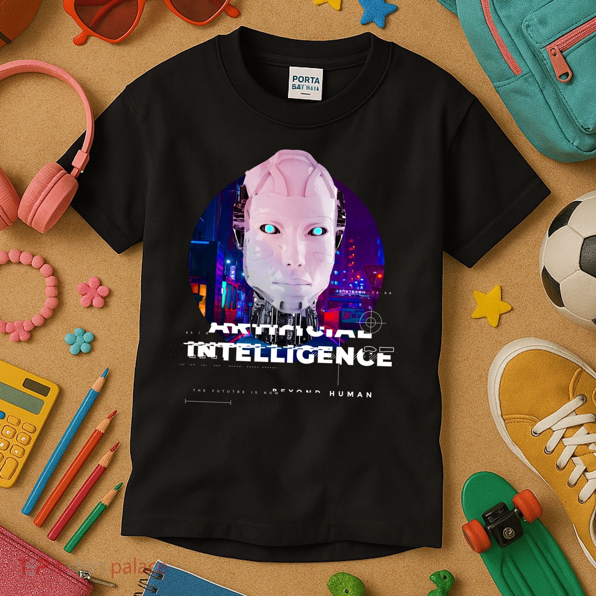 Artificial Intelligence Kids T-Shirt