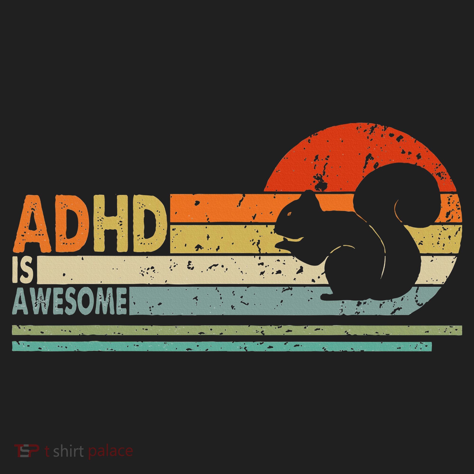 Adhd Is Awesome Cute Squirrel Women's Sweatshirt