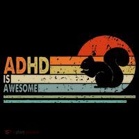 Adhd Is Awesome Cute Squirrel Backpack thumb 2