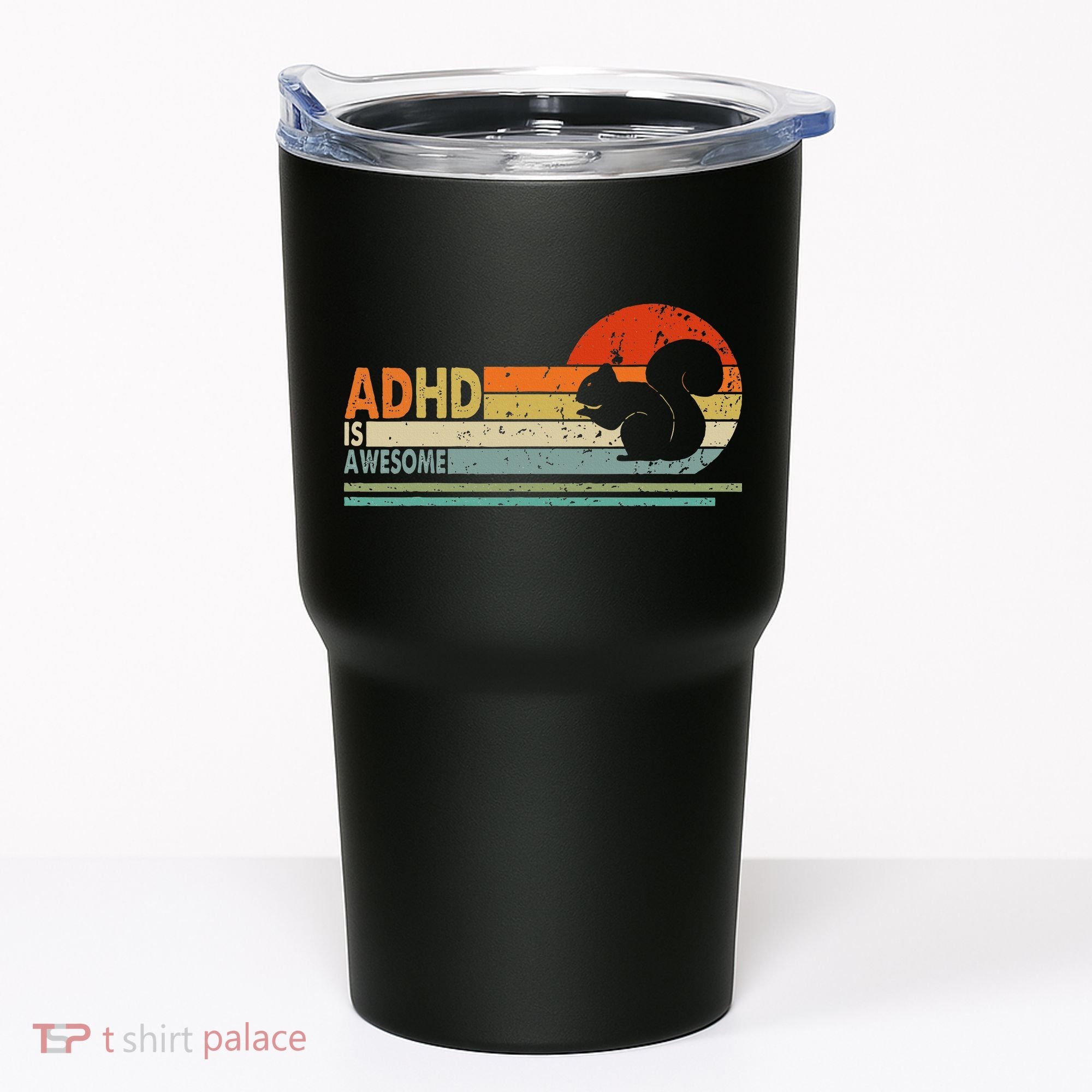 Adhd Is Awesome Cute Squirrel Tumbler