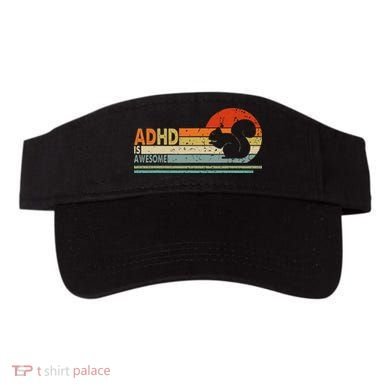 Adhd Is Awesome Cute Squirrel Visor