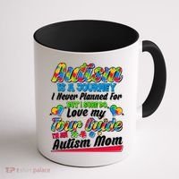 Autism Is A Journey I'm An Autism Mom Coffee Mug thumb 1